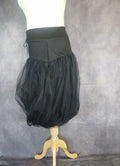 Twist Skirt ( Black)