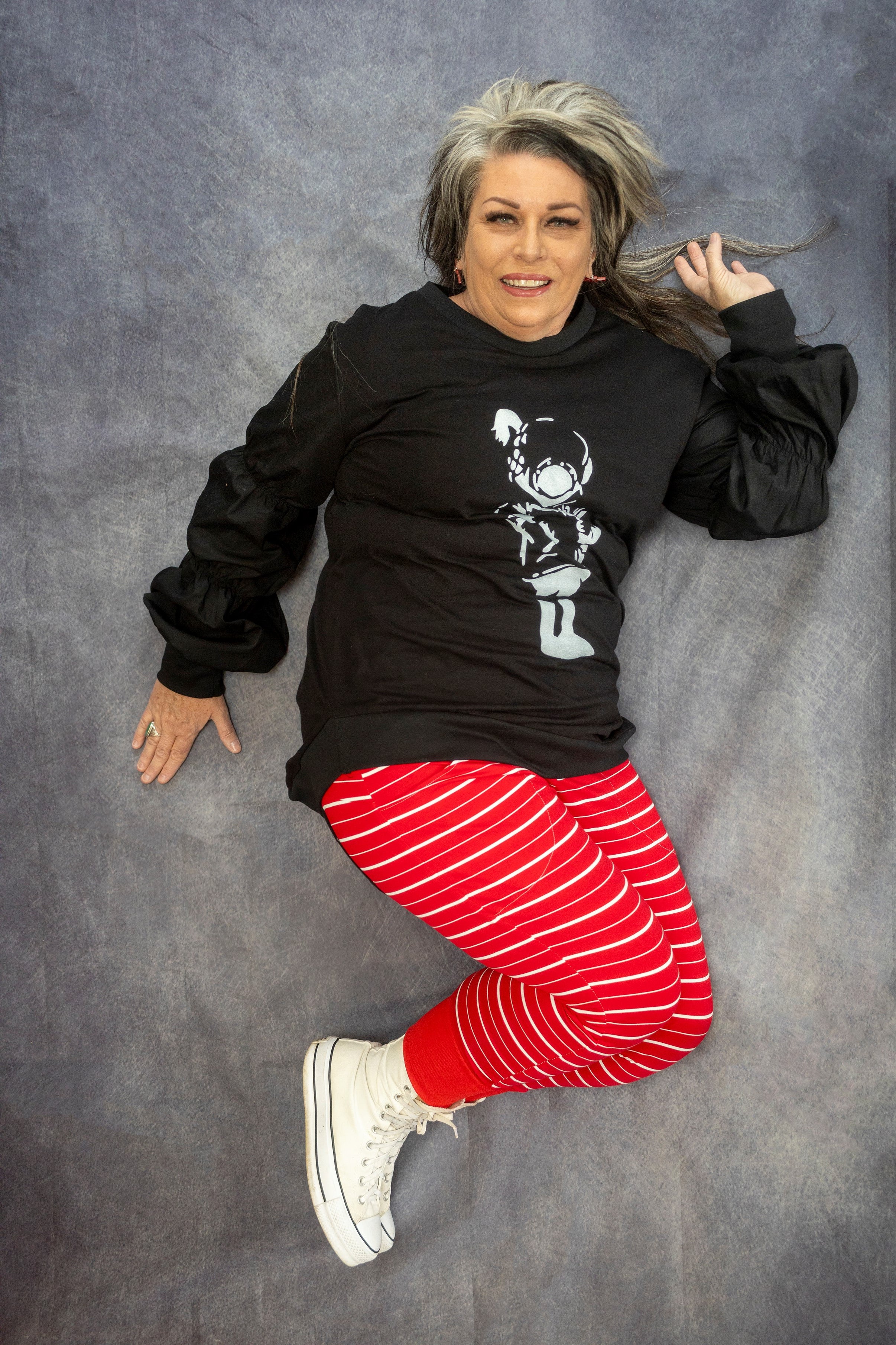 Street Stripe Pant (Red)