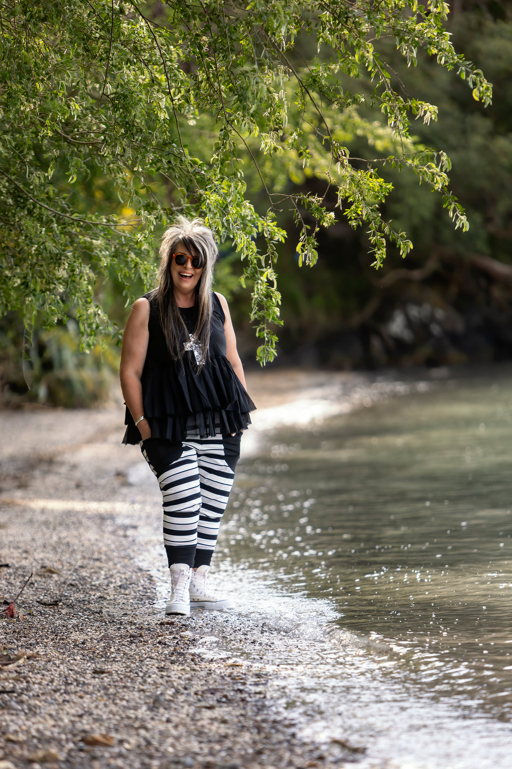 Black Patch Pocket Pant