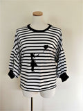 Stripe Banksy T